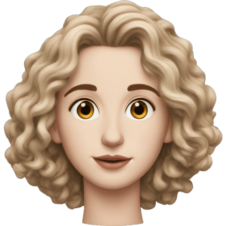 Memoji of Androgyneous Feminine, Artist, Timothee Chalamet emoji