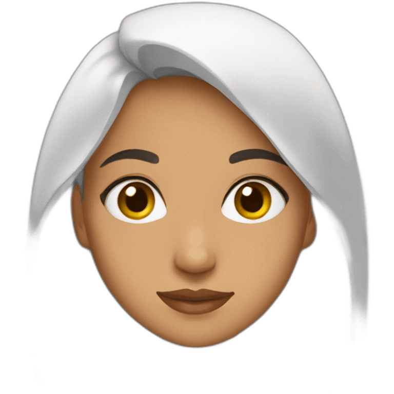 Algerian girl  emoji