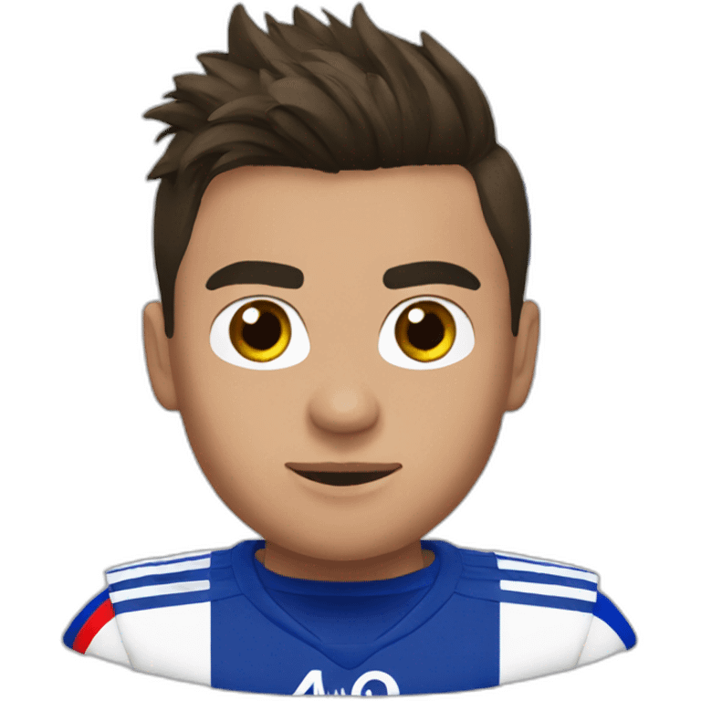 Dybala with france flag  emoji