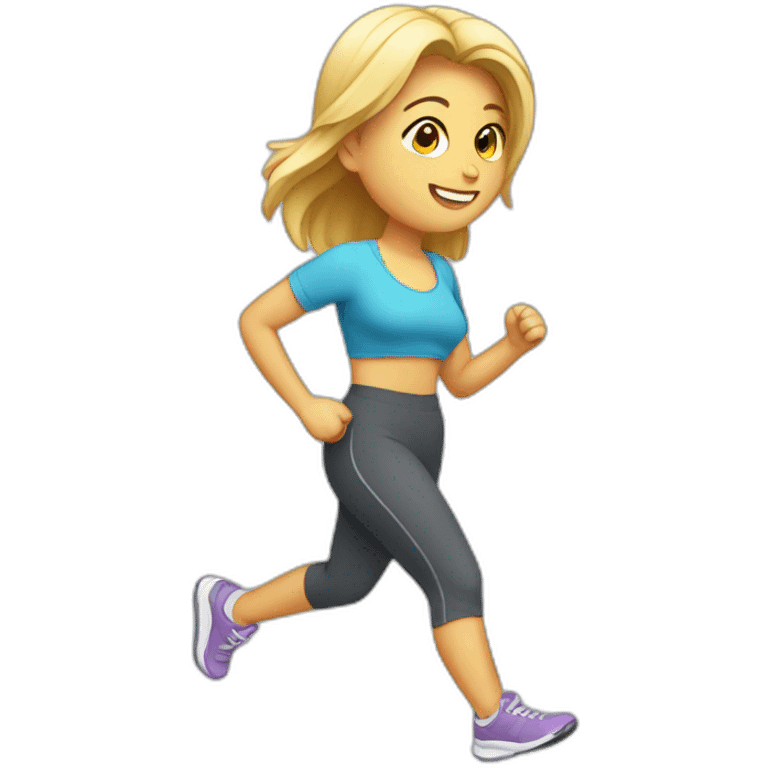 walking workout emoji