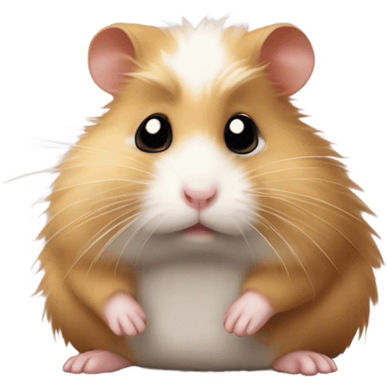 Sick hamster emoji