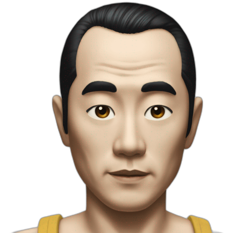 yukio-mishima-blackhair emoji