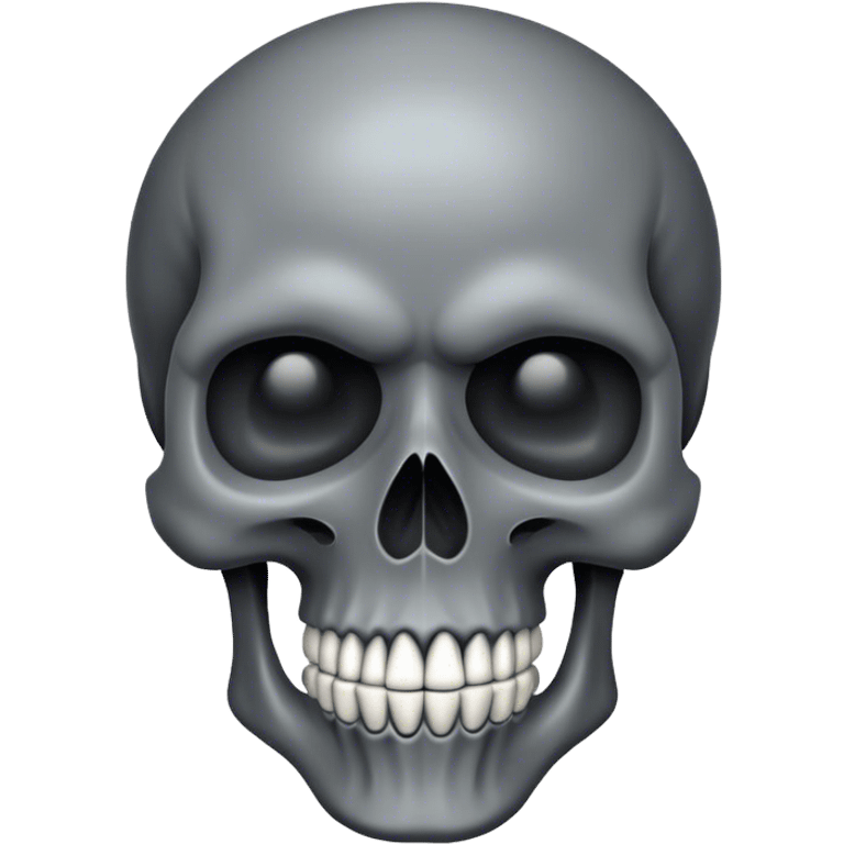 Cool skull emoji