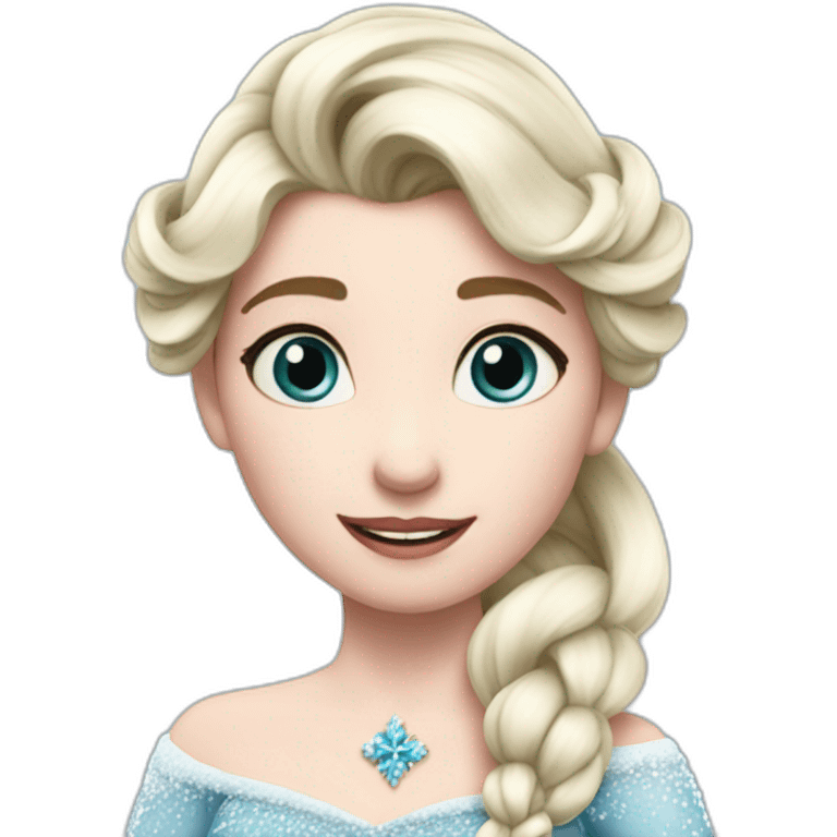 Reine des neiges emoji