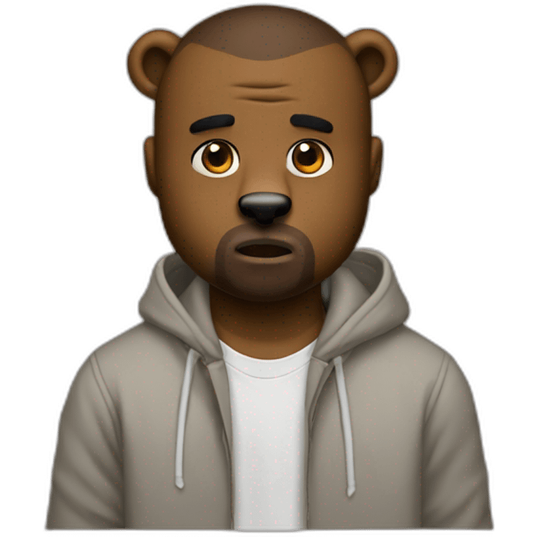 dropout bear kanye emoji