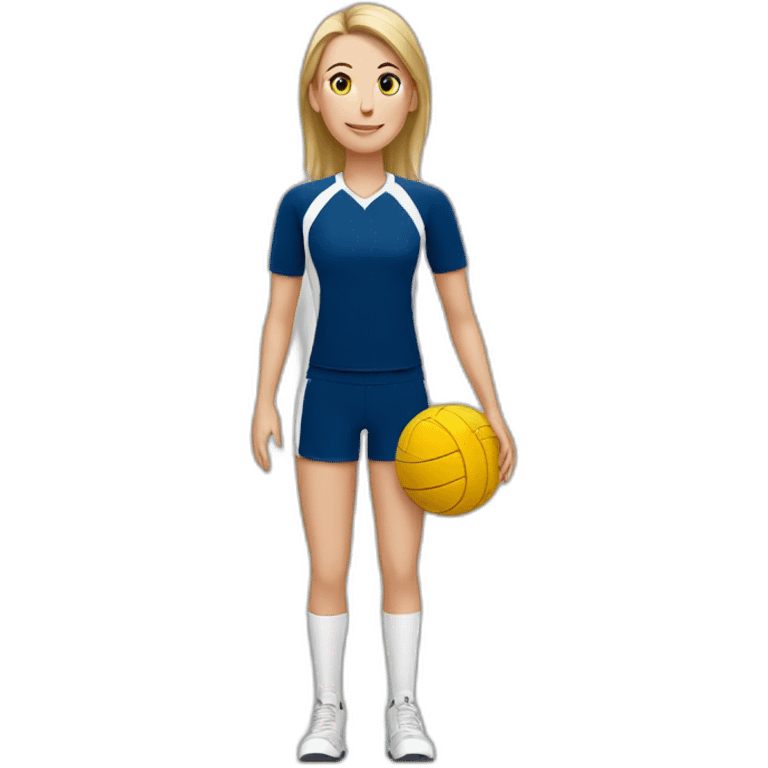 Volleybal trainer emoji