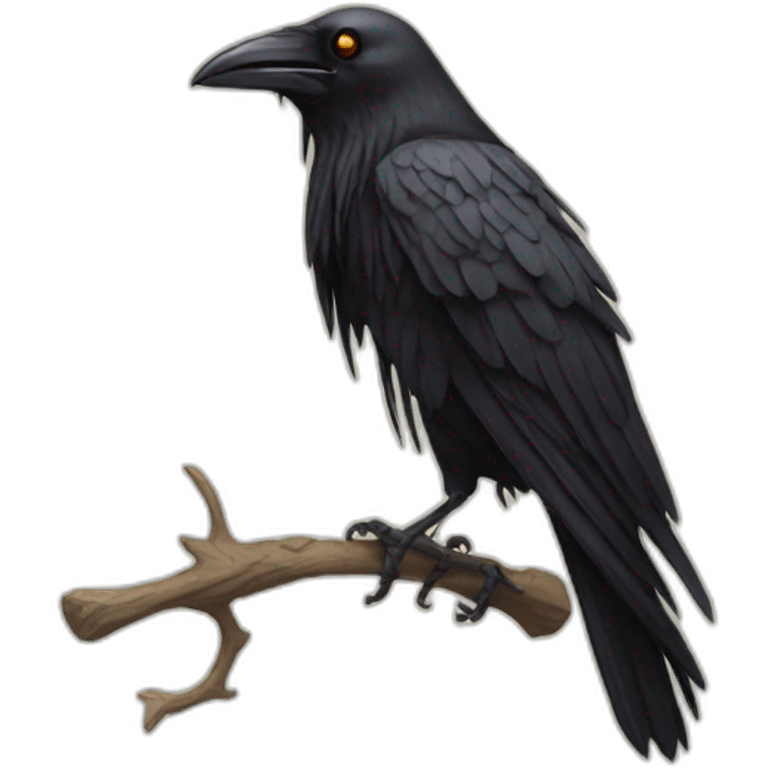 crow-skeleton emoji