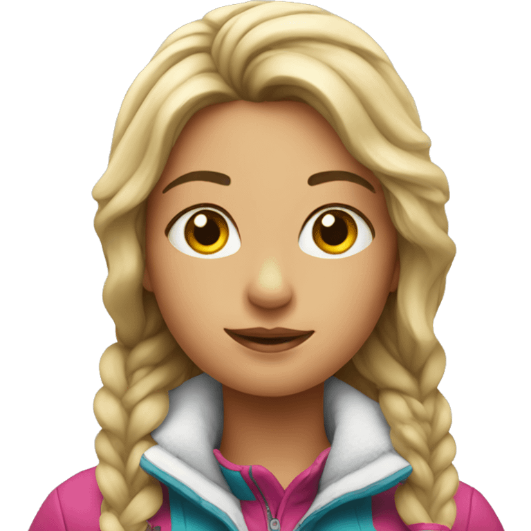 ski girl emoji