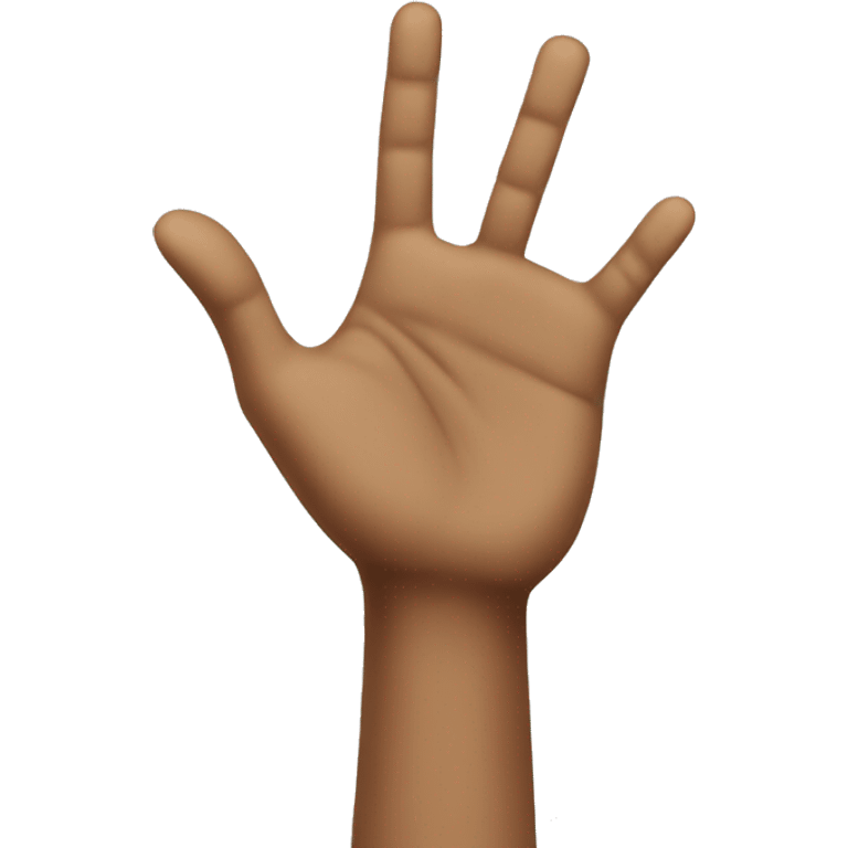 talk to the hand emoji