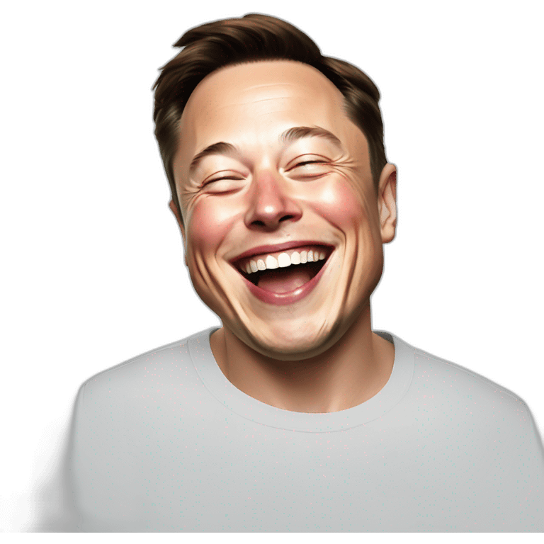 elon musk laughing emoji