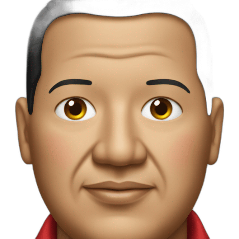 hugo chavez realistic emoji