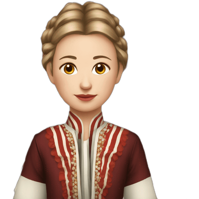 latvian traditional costume stripes emoji