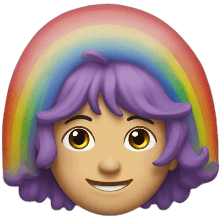 tchetchenie rainbow emoji