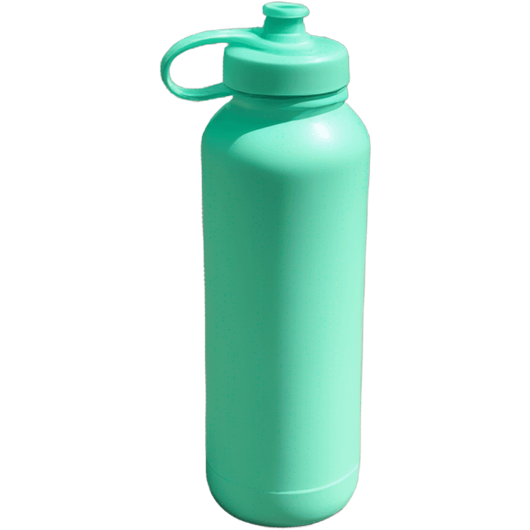  Mint green sport water bottle emoji