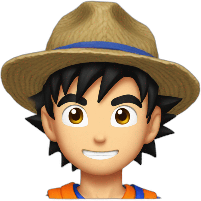 goku with a cap emoji