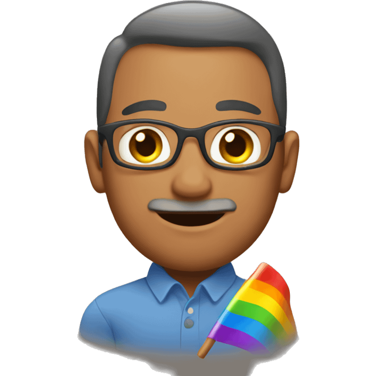 dad being gay emoji