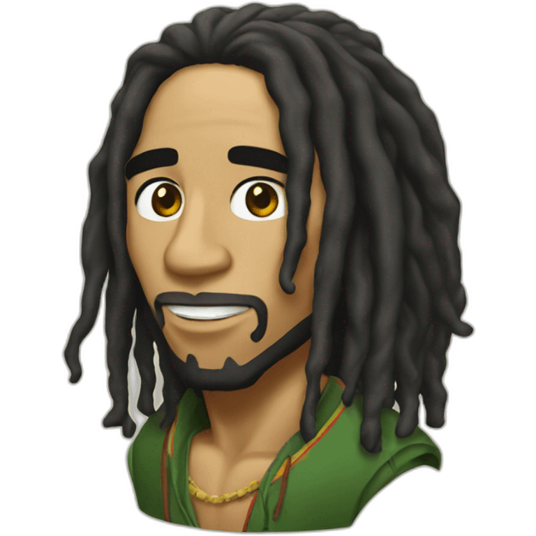 Bob marley emoji emoji