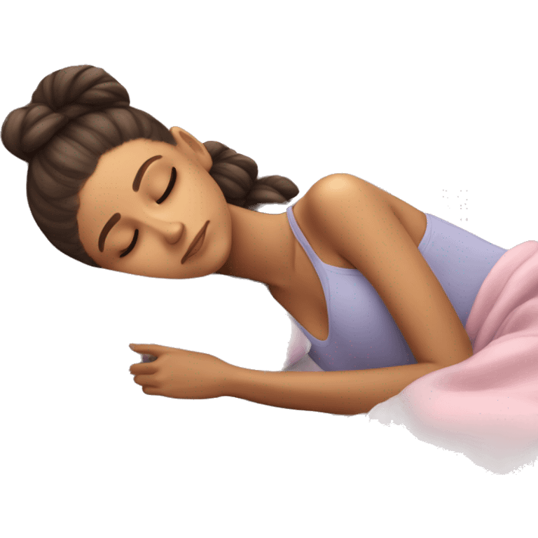 Ariana Grande sleeping emoji