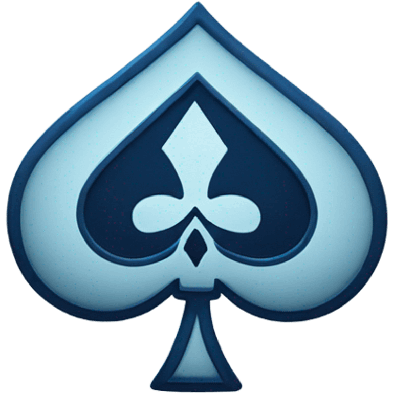  Blue ace of spades emoji