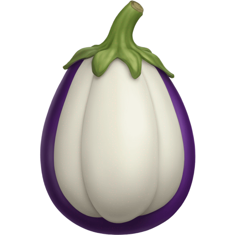 Squeezing eggplant emoji