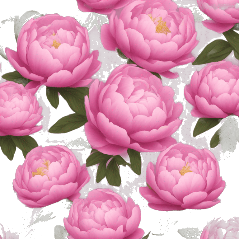 Peonies emoji