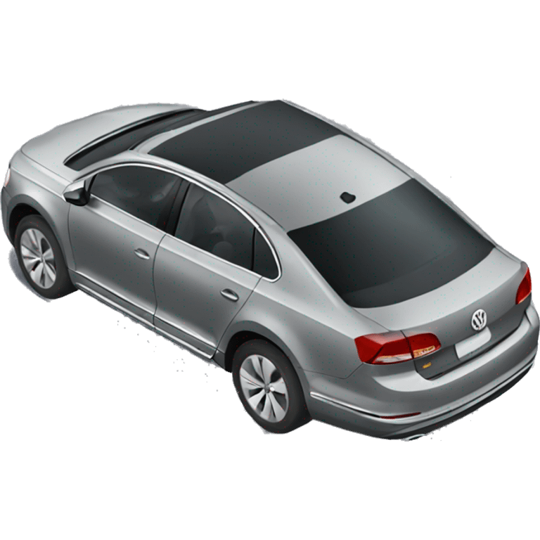 Gray Volkswagen Passat emoji