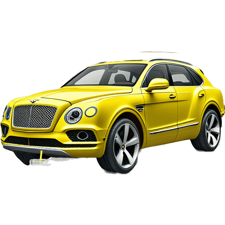 bentley bentayga lemonade stand emoji