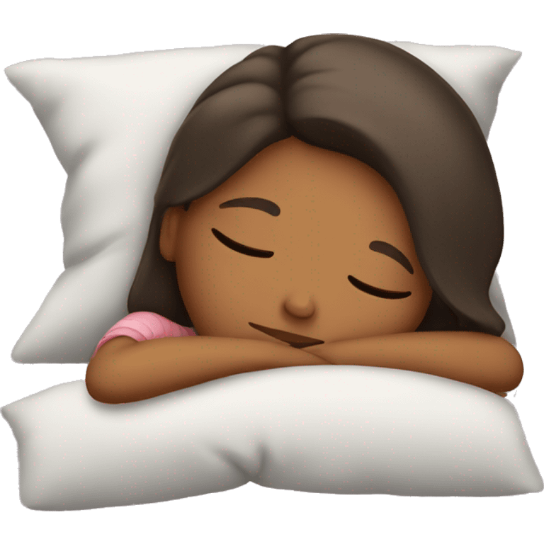 sleeping girl emoji