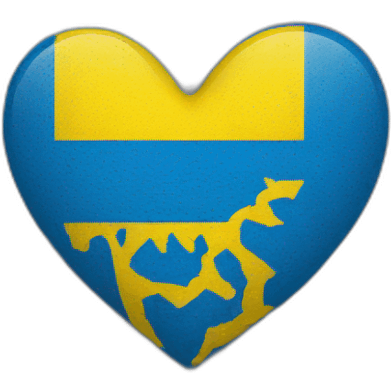 Ukraine heart emoji