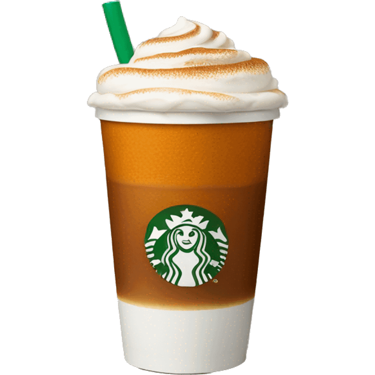 Starbucks Pumpkin Spice Latte emoji