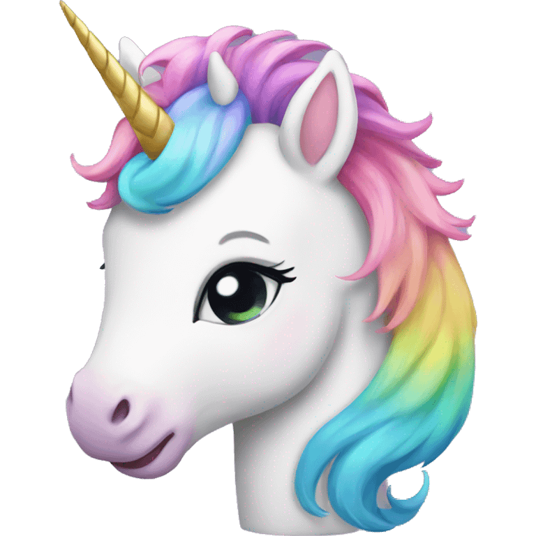 unicorn cute emoji