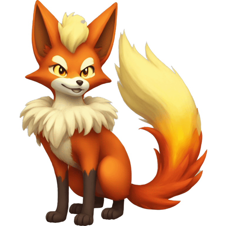  Delphox Full body emoji