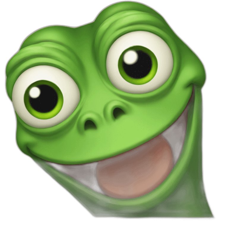 Happy pepe emoji