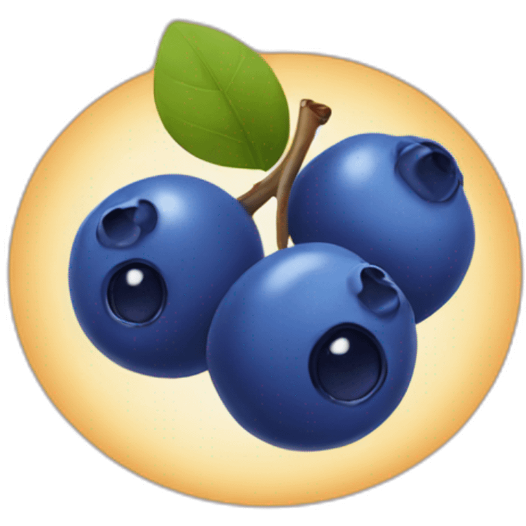 Blueberry emoji