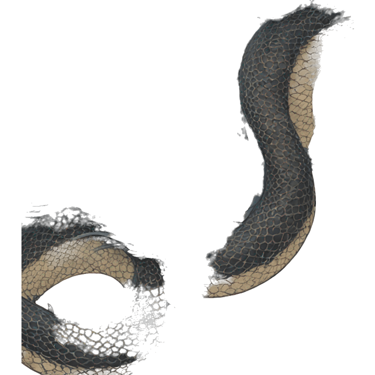 Eastern dragon serpent intricate patterns floral emoji