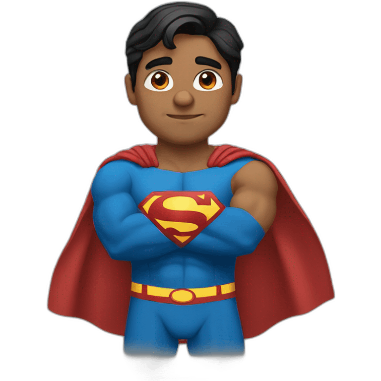 Indian superman emoji