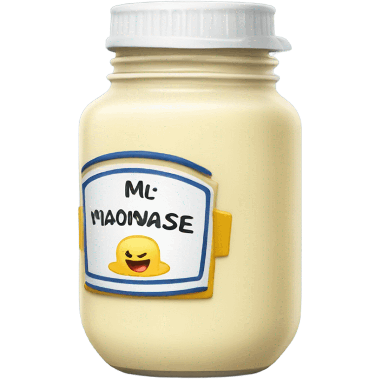 mayonnaise name sauce jar emoji