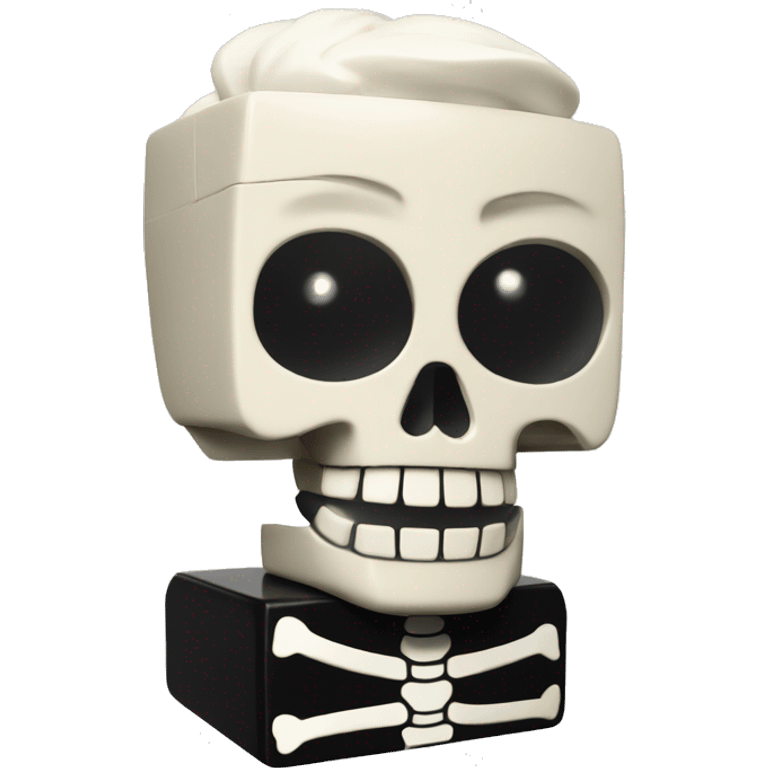 Lego skeleton emoji