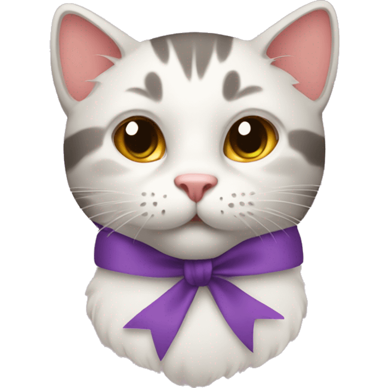 cat ribbon emoji