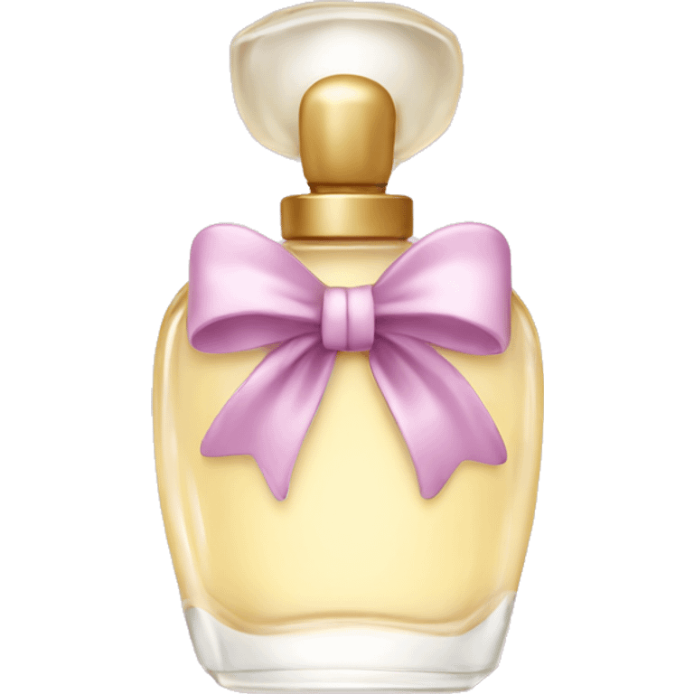 vanilla perfume with a bow emoji