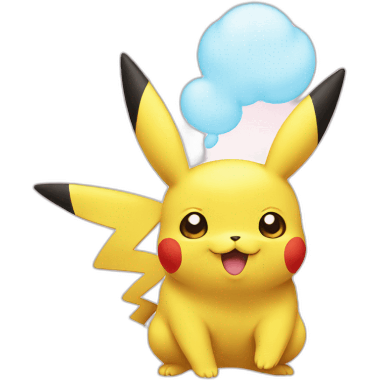 Pikachu cute emoji