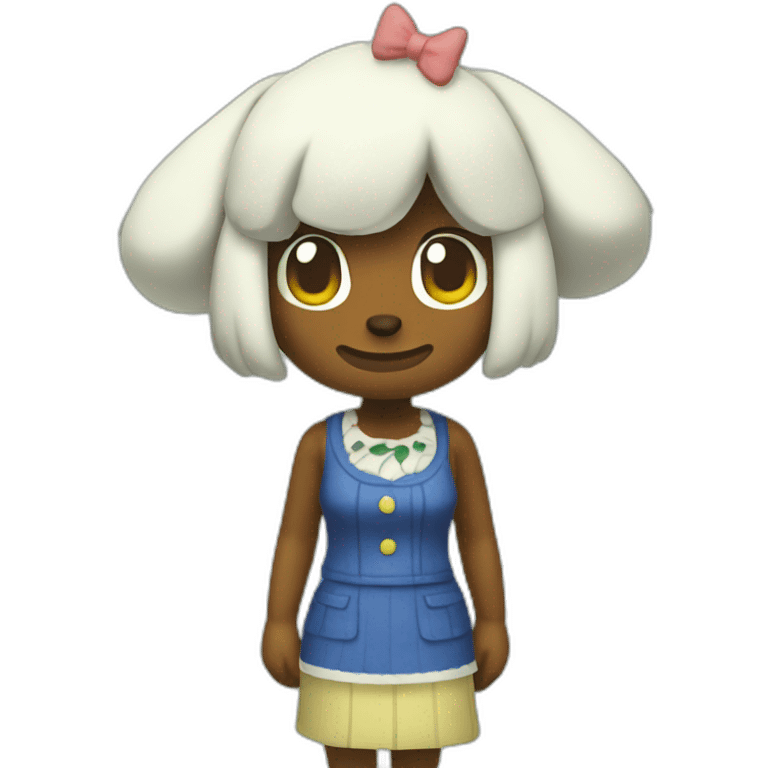 Marie animal crossing Nintendo emoji