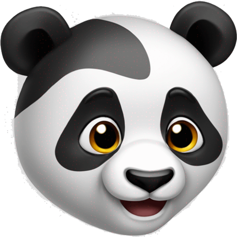 Cœur panda emoji