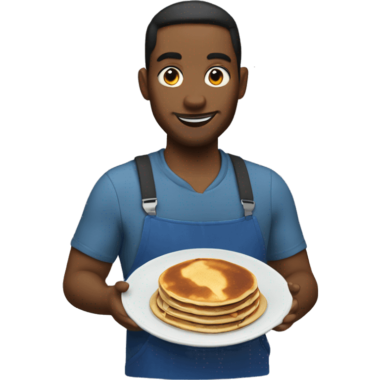 Blueberry pancakes  emoji