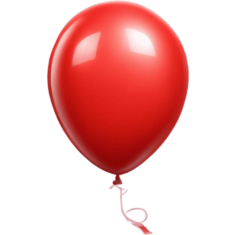 Red balloon emoji