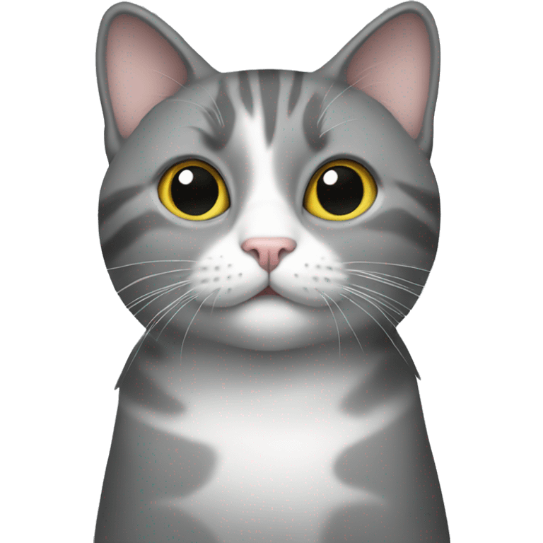 cat grey emoji