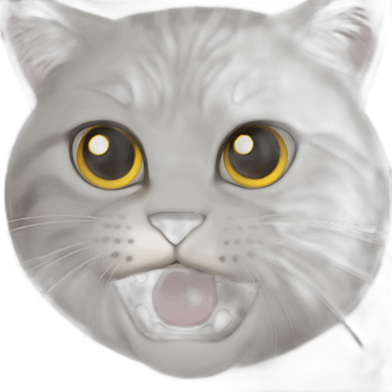 Angry cat emoji