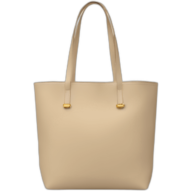 Tote bag beige emoji