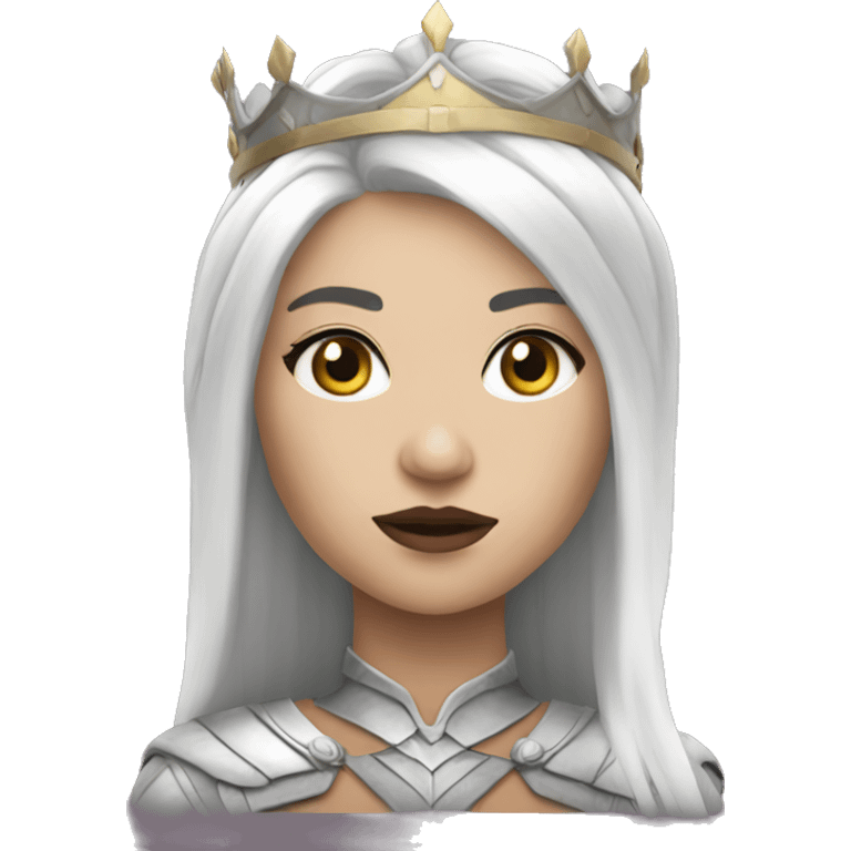 Queen Valkyrie white skin emoji