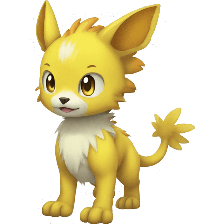 cute cool Digimon-Fakemon-animal full body emoji